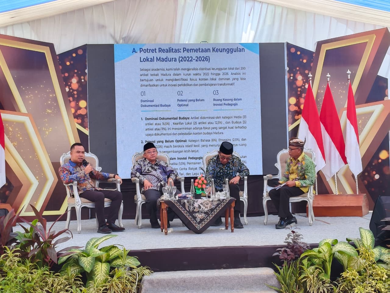 Di Forum Pendidikan Hardiknas, Dekan FKIP Universitas Madura Soroti Urgensi Prodi Bahasa Madura