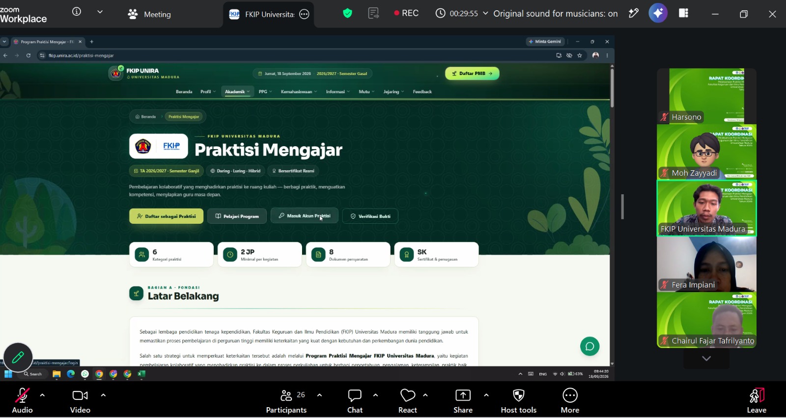 15 Praktisi Siap Berkolaborasi dengan FKIP Universitas Madura, Perkuat Pembelajaran Berbasis Dunia Kerja