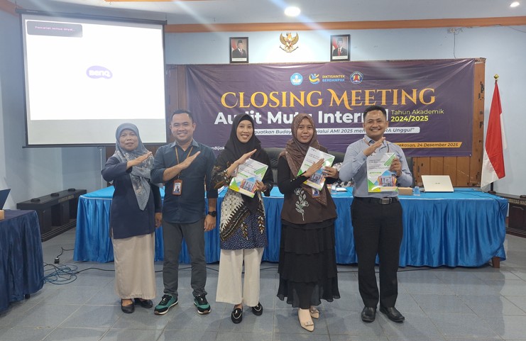 Closing Meeting AMI 2024/2025, FKIP Universitas Madura Dukung Penguatan Budaya Mutu