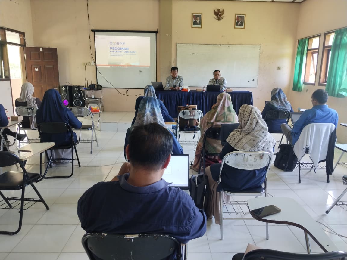 Dosen FKIP Universitas Madura Ikuti Sosialisasi Pedoman Penulisan Tugas Akhir, Tekankan Anti-Plagiasi dan Publikasi Ilmiah