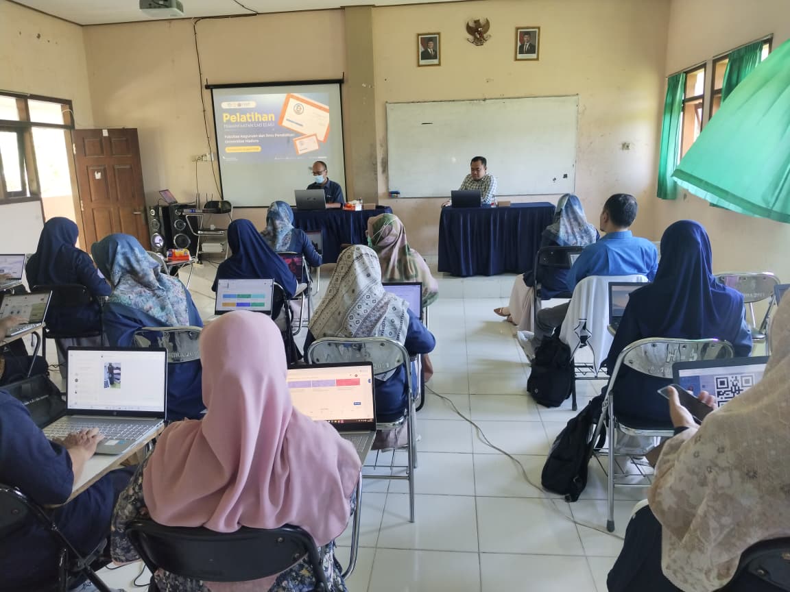 Perkuat Transformasi Digital, FKIP Universitas Madura Gelar Pelatihan LMS Elmu bagi Dosen