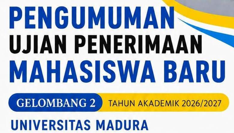 Daftar Peserta Ujian Penerimaan Mahasiswa Baru Gelombang 2