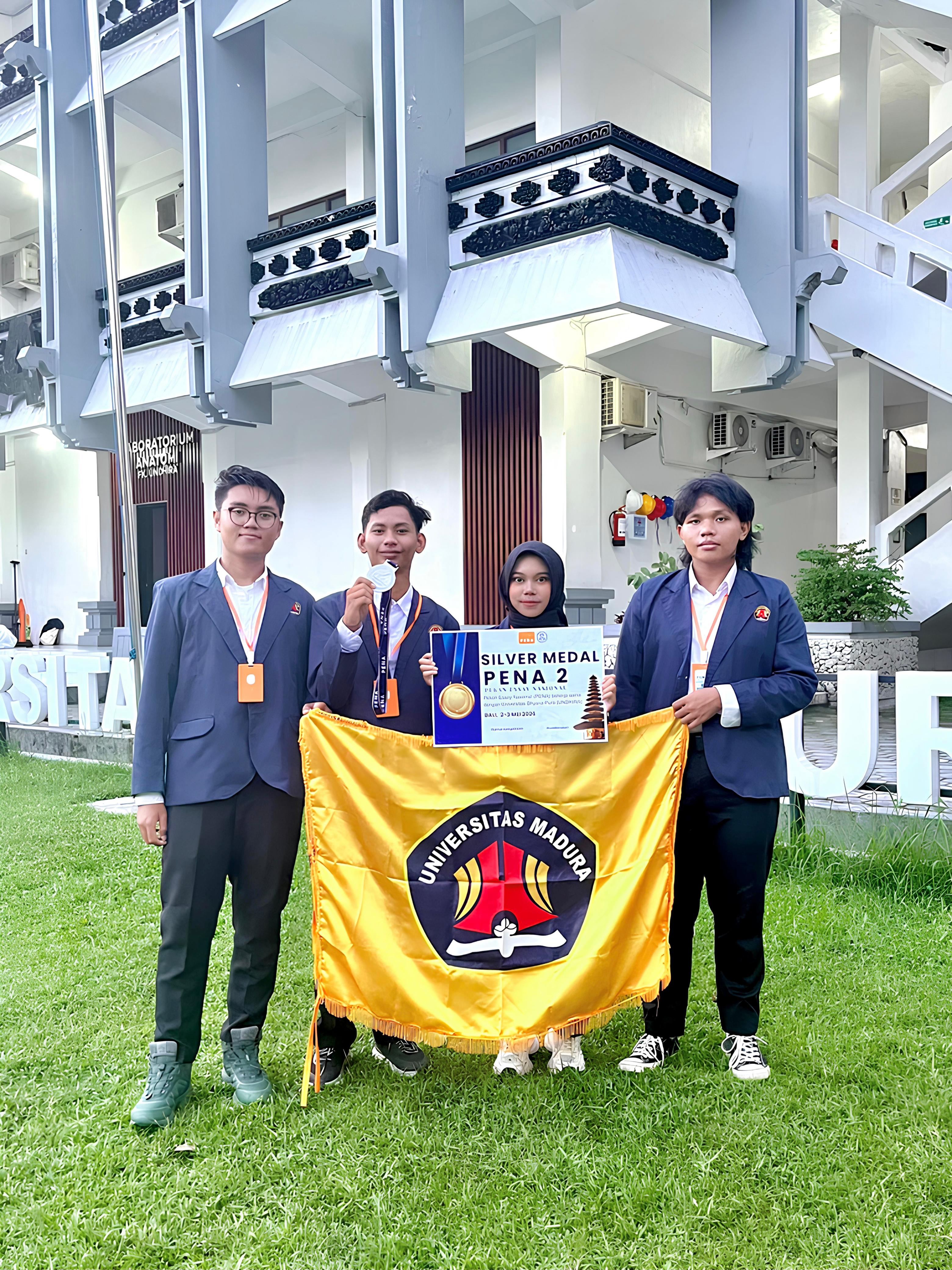 Mahasiswa Universitas Madura Raih Silver Medal, Jadi Kado Dies Natalis ke-48