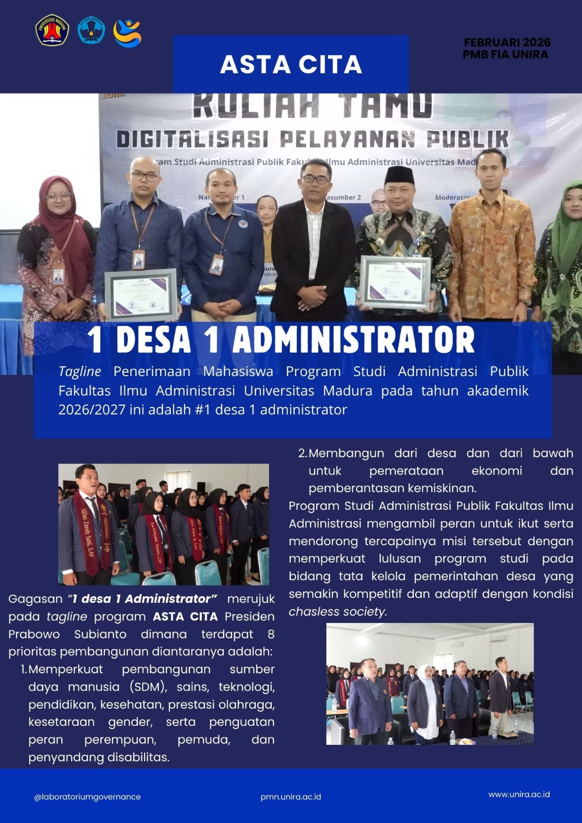 Satu Desa, Satu Administrator