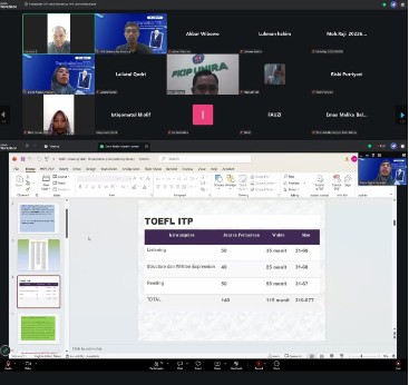 FKIP Universitas Madura Siapkan Kompetensi Mahasiswa Semester Akhir melalui melalui Pembekalan Test of English Proficiency (TEP)