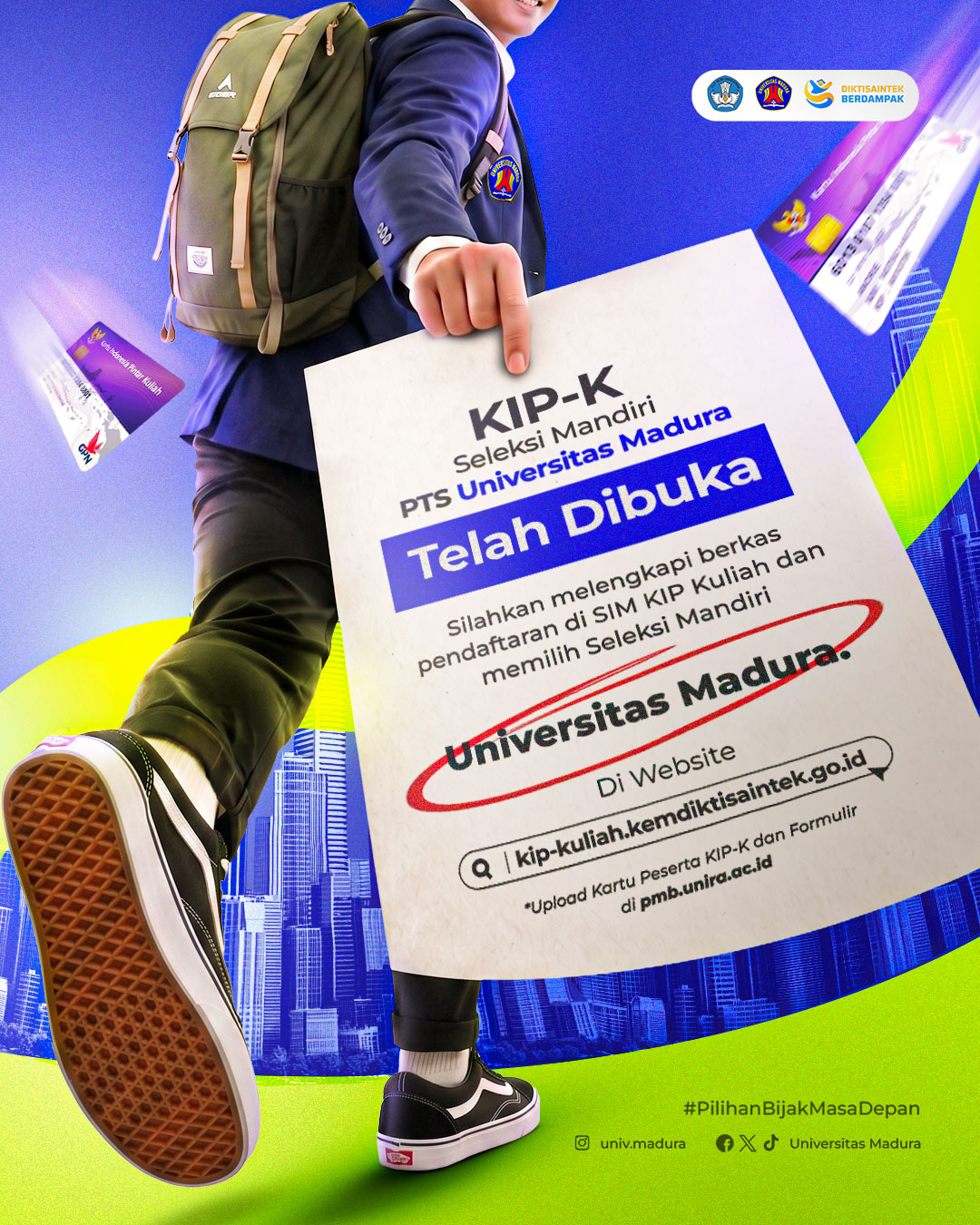 Pengumuman Pembukaan Seleksi Mandiri KIP Kuliah Universitas Madura