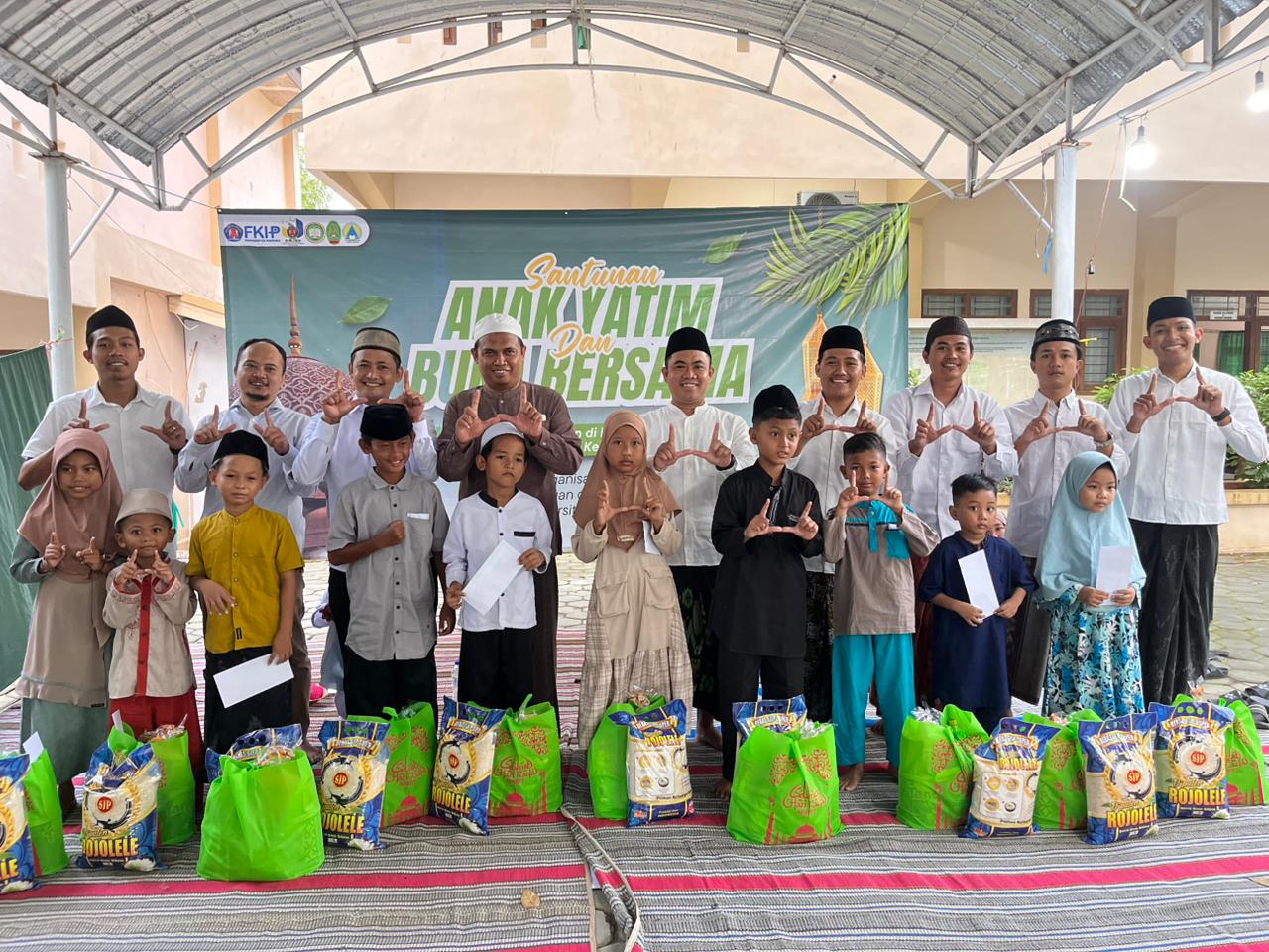 Ormawa FKIP Universitas Madura Gelar Santunan Anak Yatim dan Buka Bersama