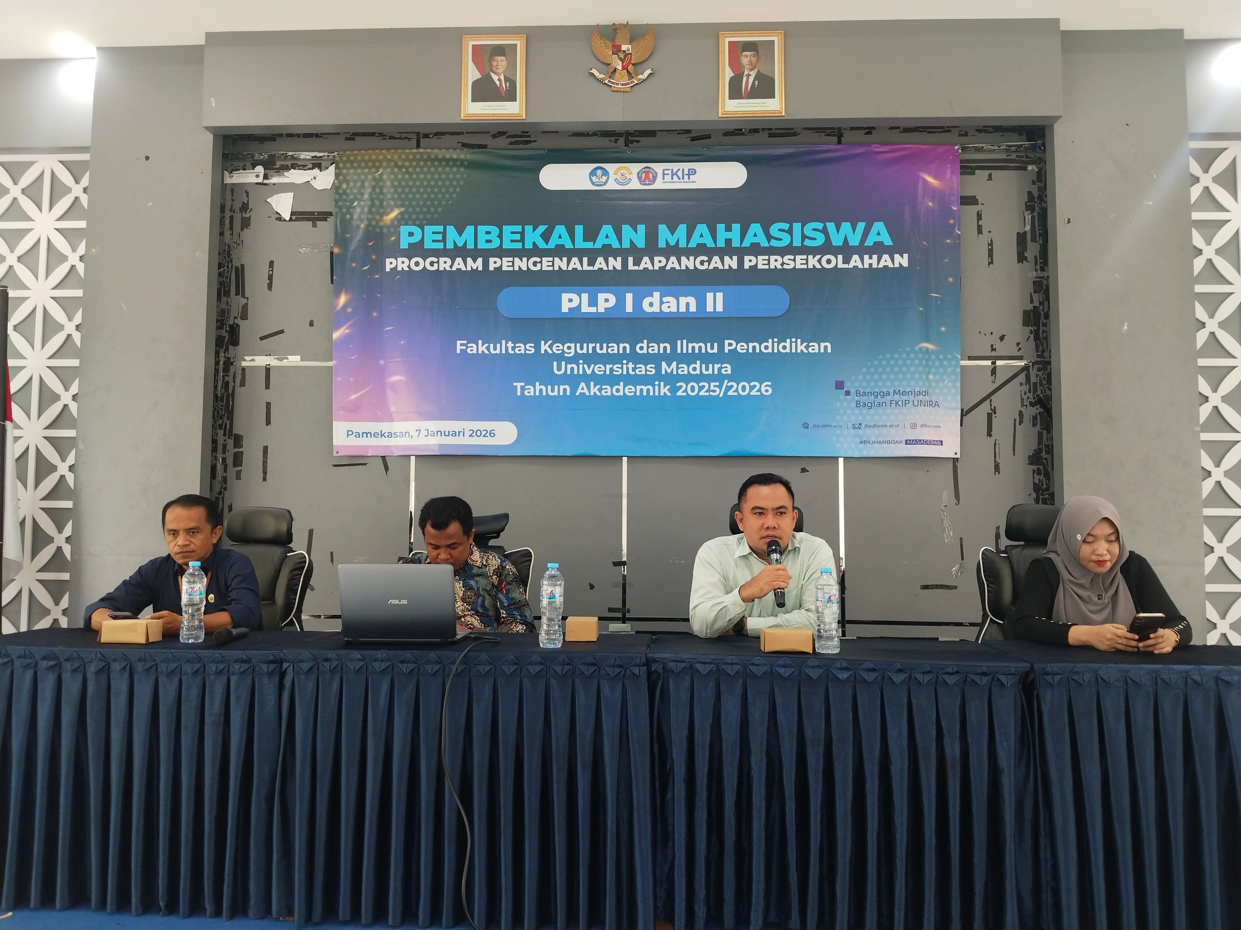 FKIP Universitas Madura Gelar Pembekalan Mahasiswa Pengenalan Lapangan Persekolahan (PLP) Tahun Akademik 2025/2026