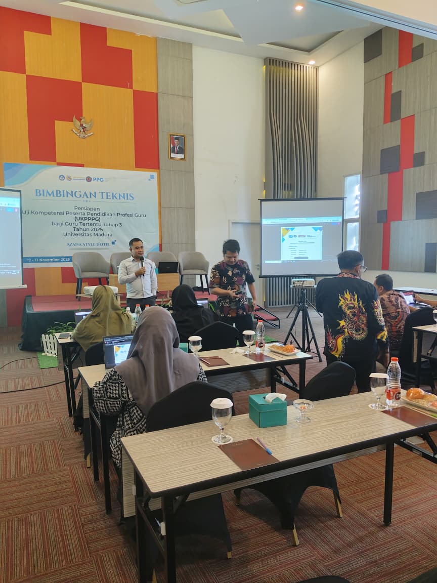 PPG Universitas Madura Gelar Bimtek bagi Guru Pamong Baru untuk Persiapan UKPPPG Tahap 3 Tahun 2025