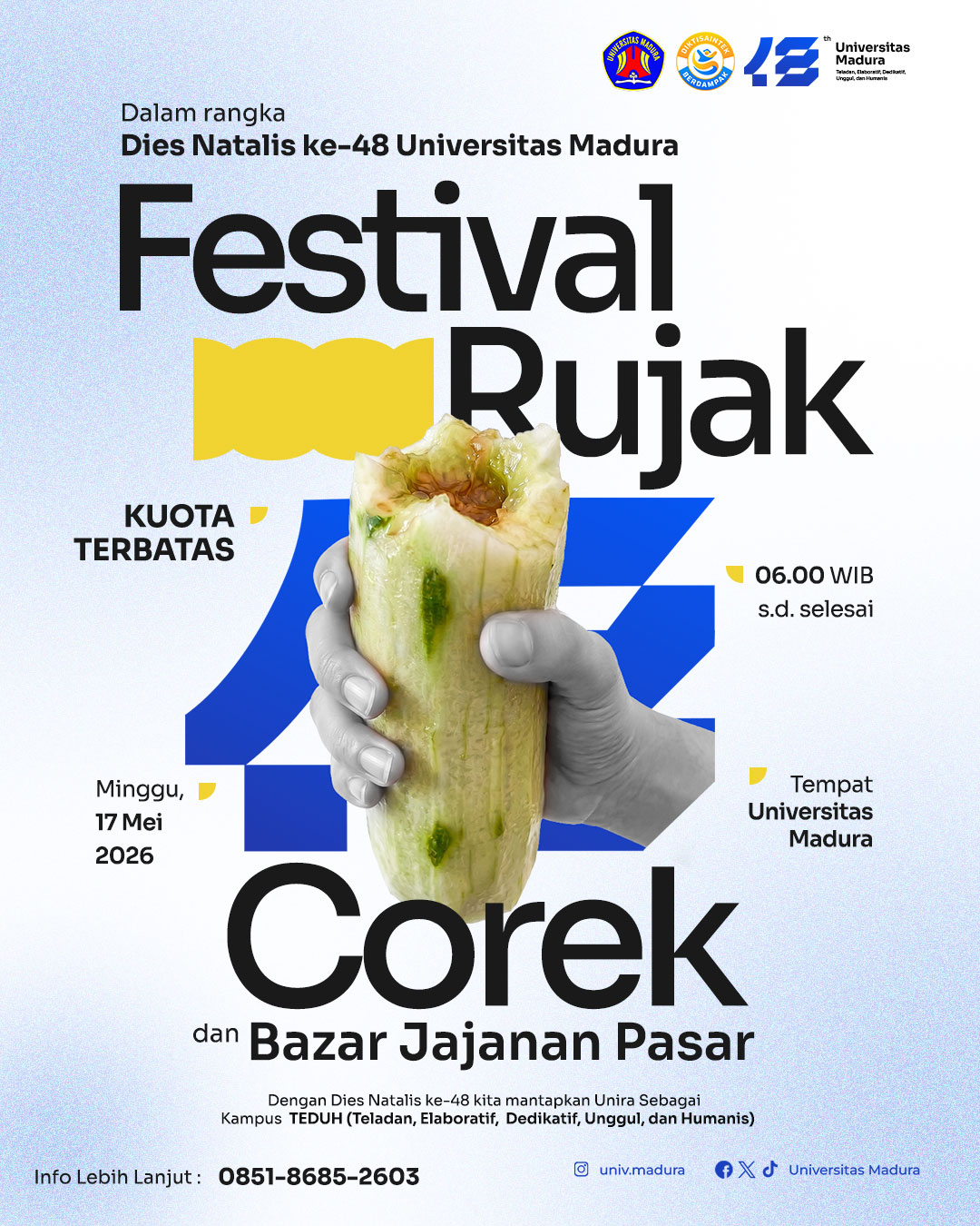 Festival Rujak Corek dan Bazar Jajanan Pasar