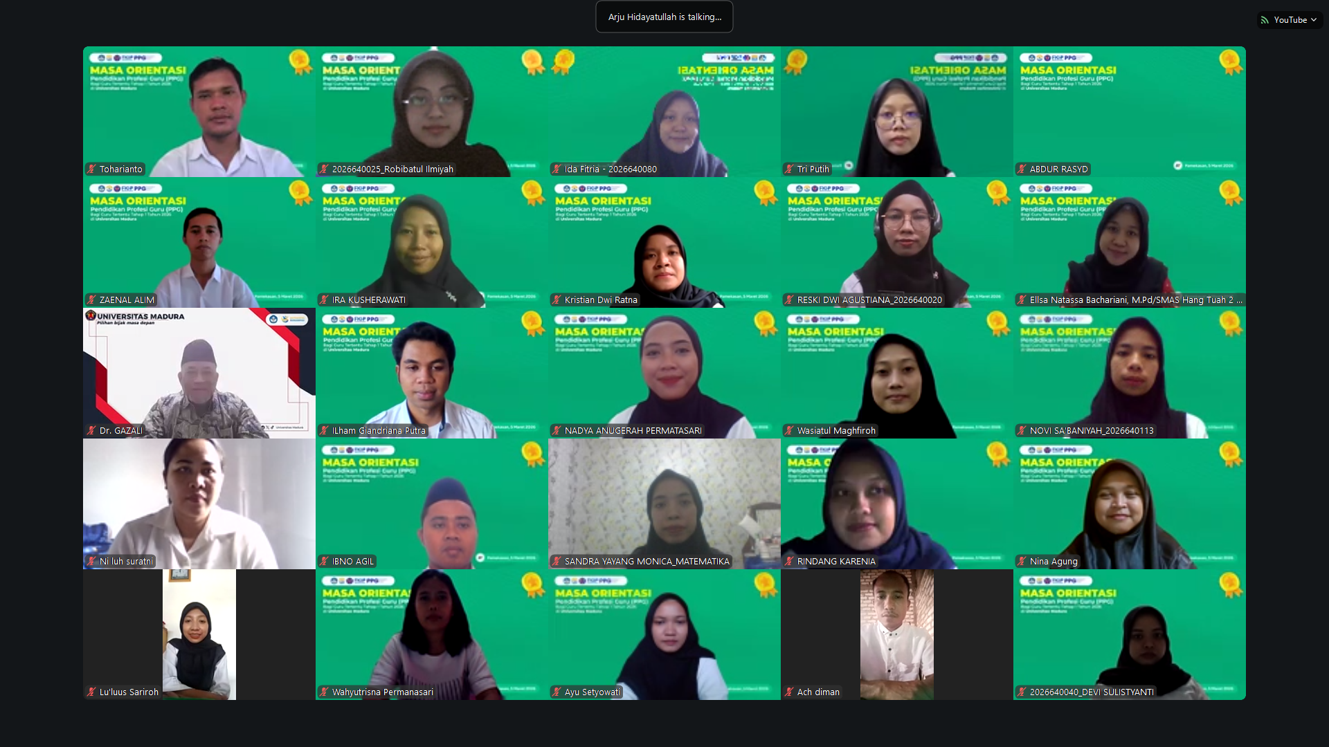 Universitas Madura Gelar Orientasi Mahasiswa Baru PPG Guru Tertentu Tahap I 2026