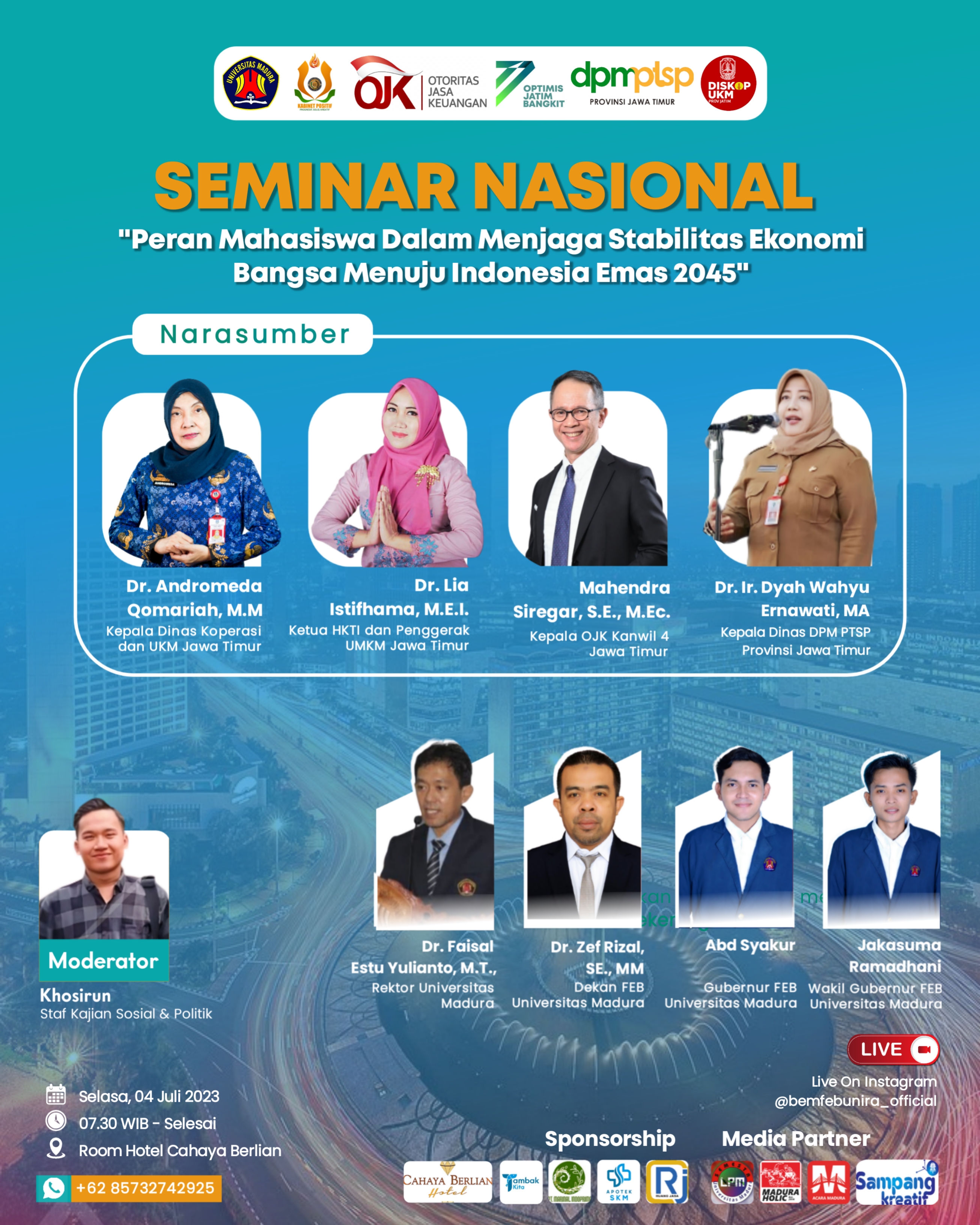 Seminar Nasional BEM FEB Universitas Madura 