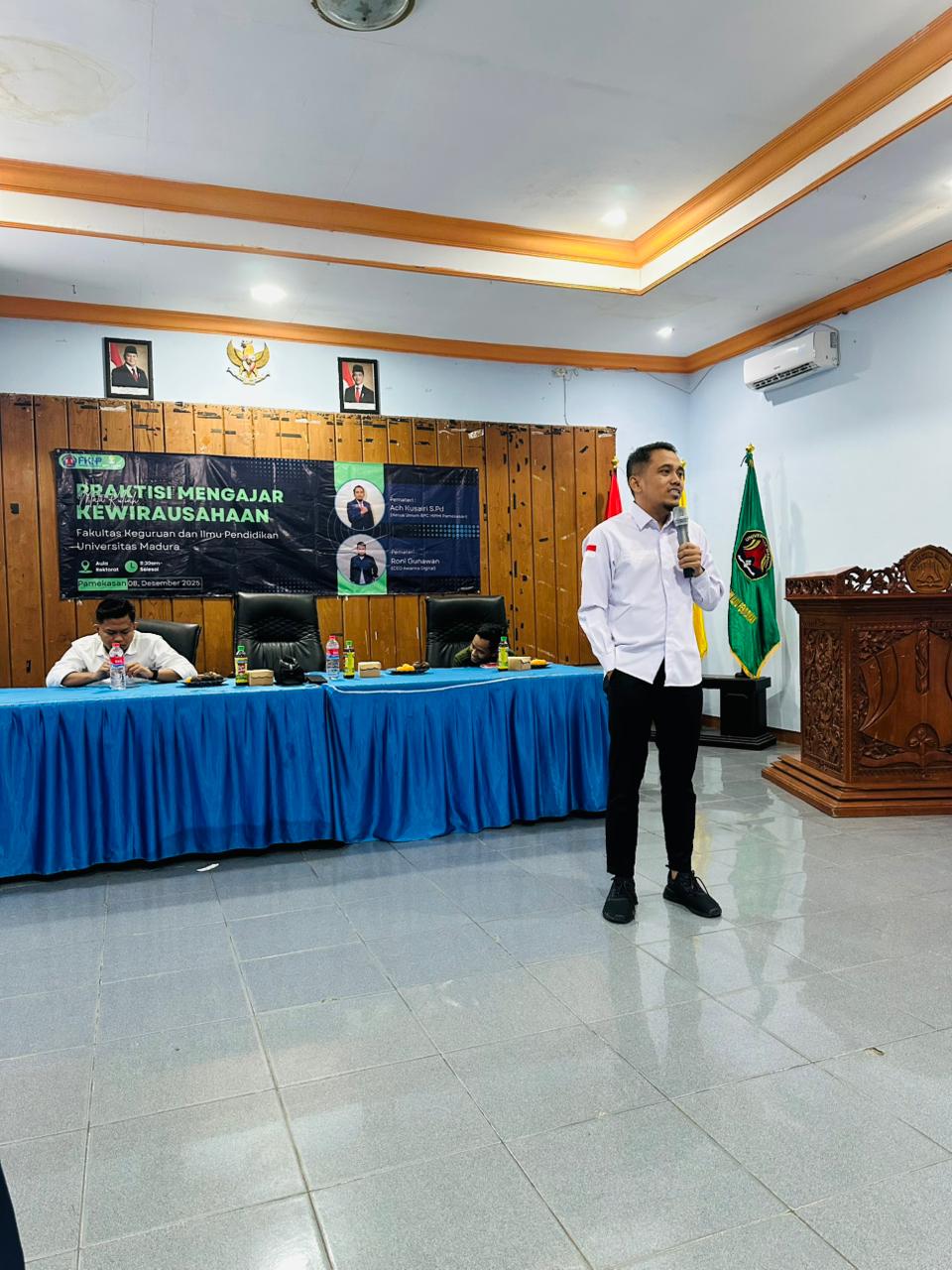 Tingkatkan Mindset Bisnis Mahasiswa, FKIP Universitas Madura Hadirkan Dua Praktisi dalam Program Praktisi Mengajar