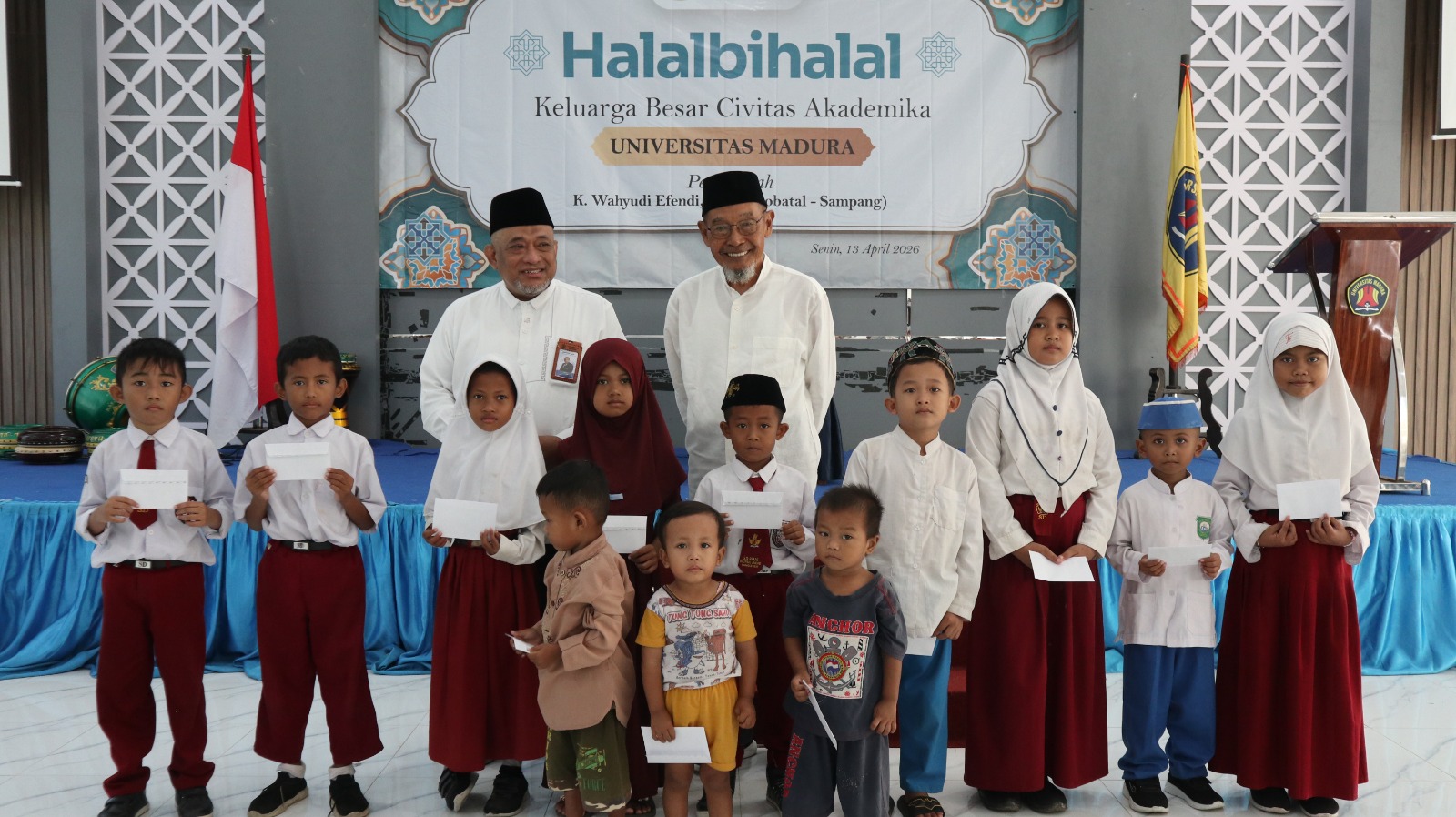 Combining Tradition and Social Concern: Chancellor of MADURA UNIVERSITY Builds Campus Synergy Through Halalbihalal Momentum