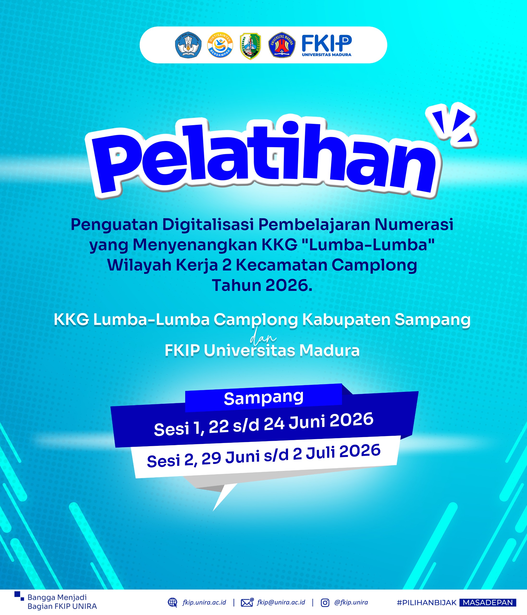 Pelatihan KKG "Lumba-Lumba" Camplong Sampang dan FKIP Universitas Madura