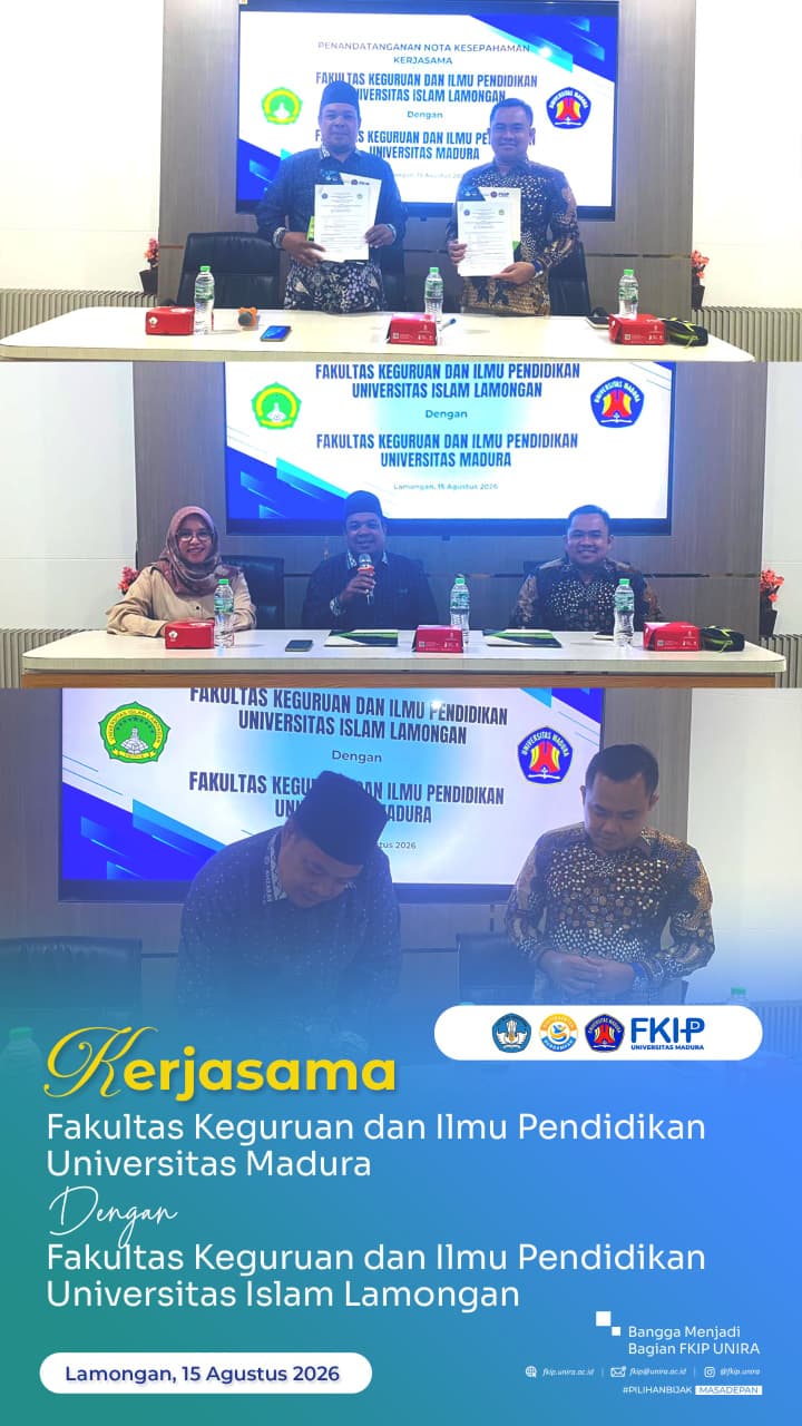 Kerjasama FKIP Universitas Madura dengan FKIP Universitas Islam Lamongan
